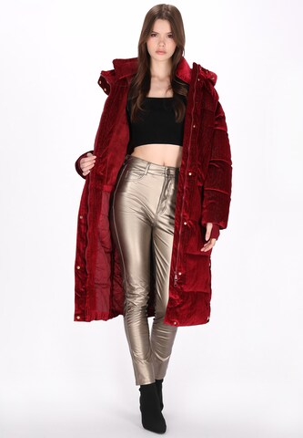 myMo at night Wintermantel in Rot