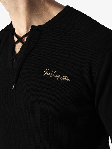 Jan Vanderstorm Sweater 'Andgar' in Black