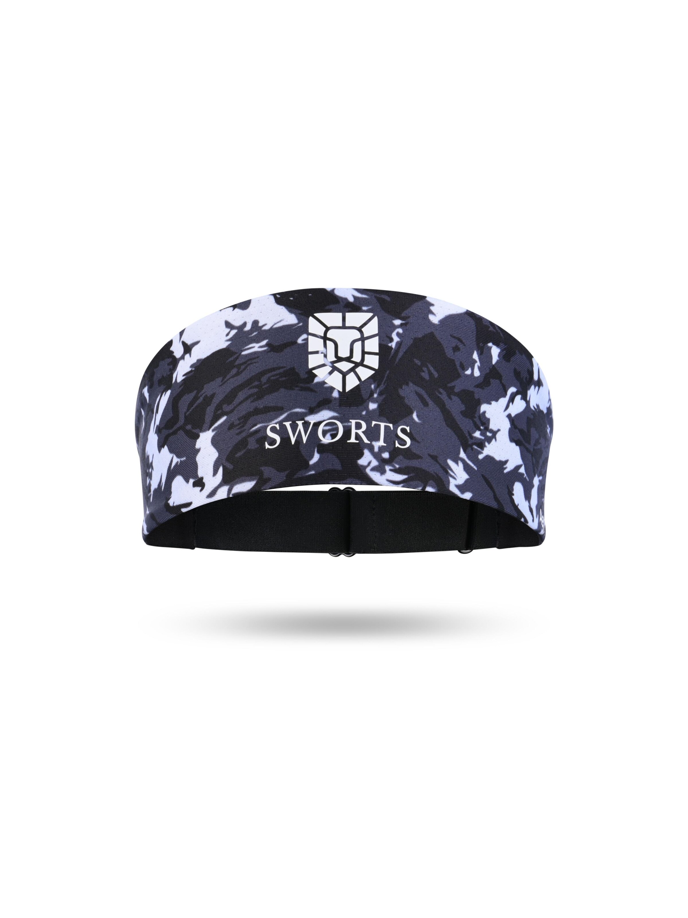 SWORTS Athletic Headband 'Aero' in Grey: front
