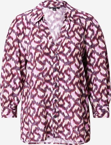 COMMA Blouse in Purple: front