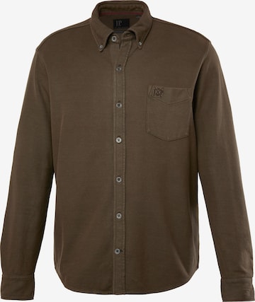 Chemise JP1880 en marron : devant