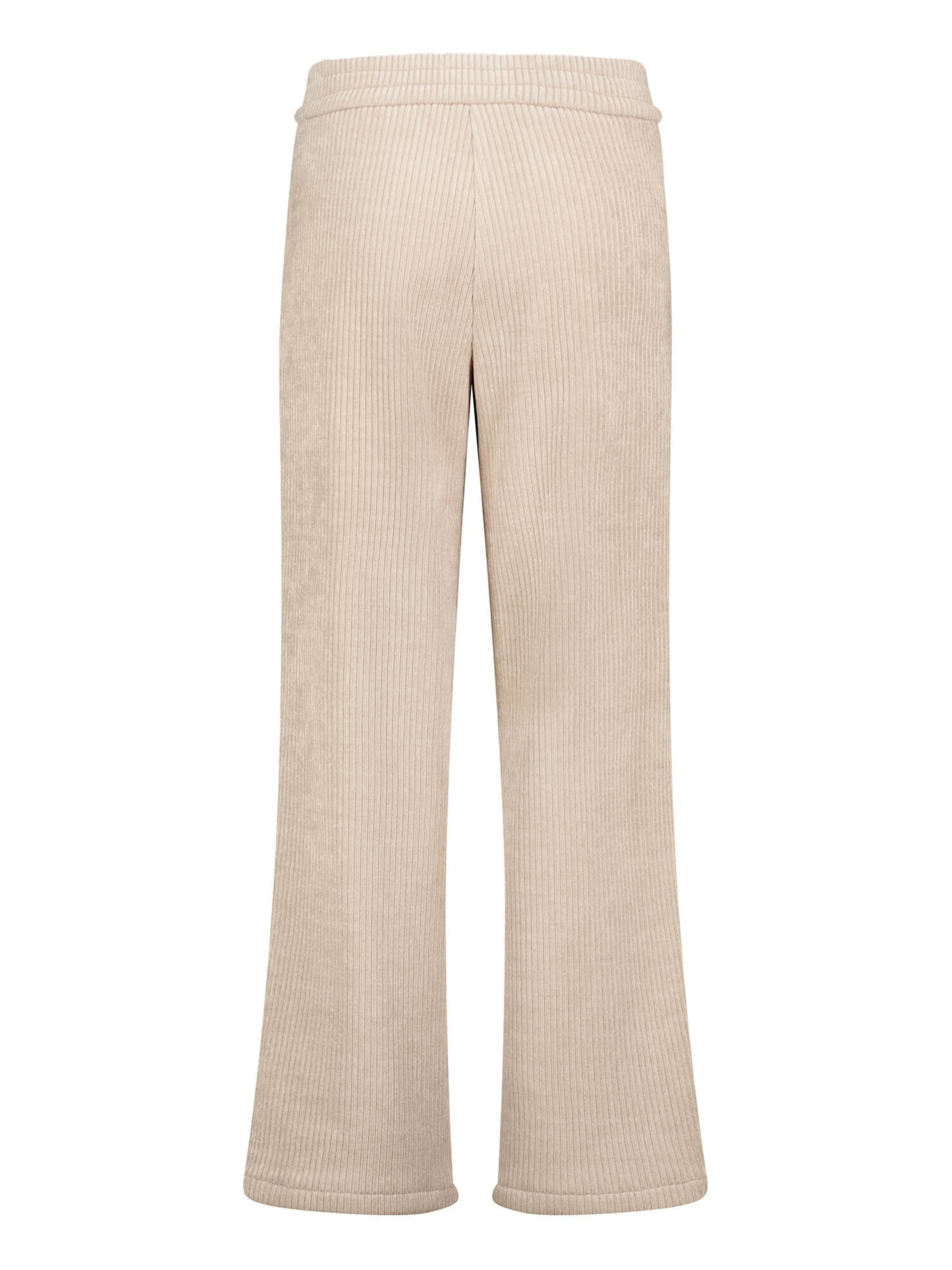 Flared Pantaloni di Cartoon in beige