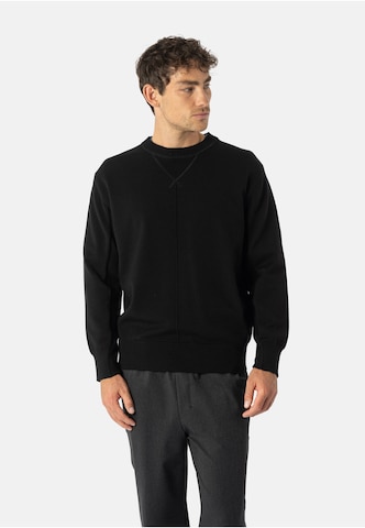 Pullover 'Tassano' di Elias Rumelis in nero: frontale