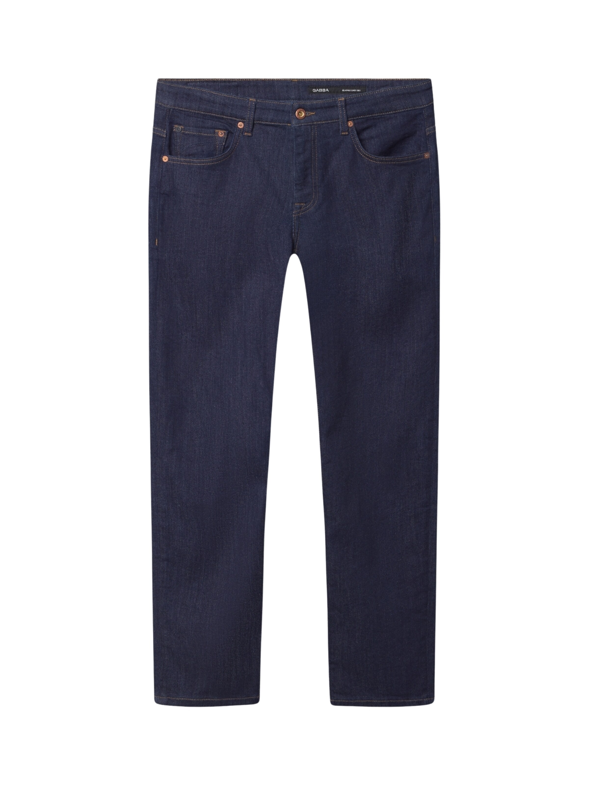GABBA Normální Džíny 'Marc' – modrá: přední strana