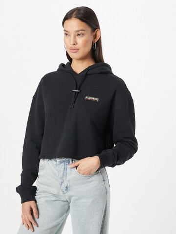 NAPAPIJRI Sweatshirt 'CENEPA' i sort: forside