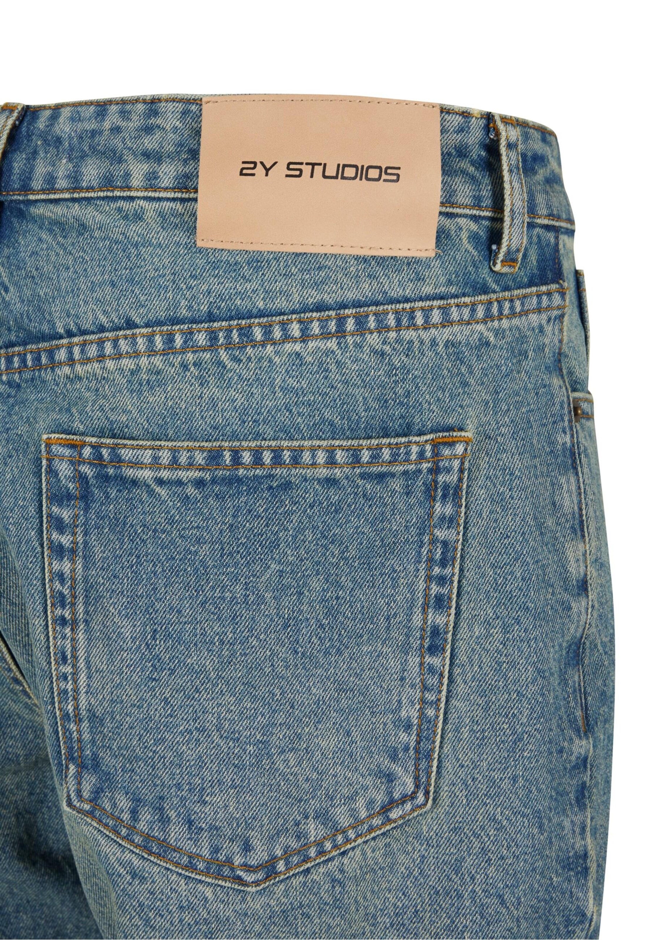 2Y Studios Flared Jeans 'Milu' in Blue