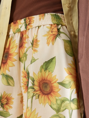VERO MODA Wide Leg Shorts 'VMBIRDIE' in Weiß