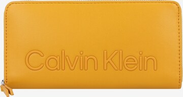 Calvin Klein Portemonnaie in Gelb: predná strana