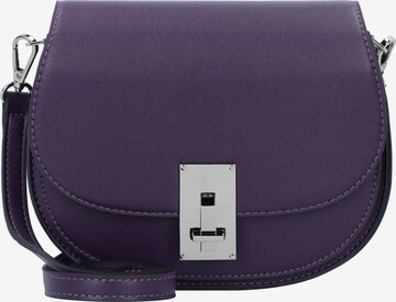 Seidenfelt Manufaktur Crossbody Bag in Purple: front