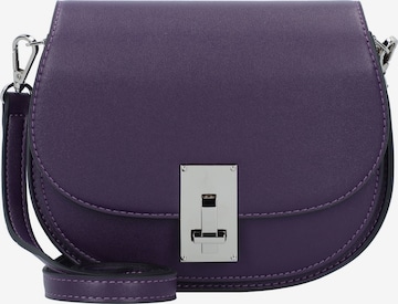 Sac à bandoulière Seidenfelt Manufaktur en violet : devant