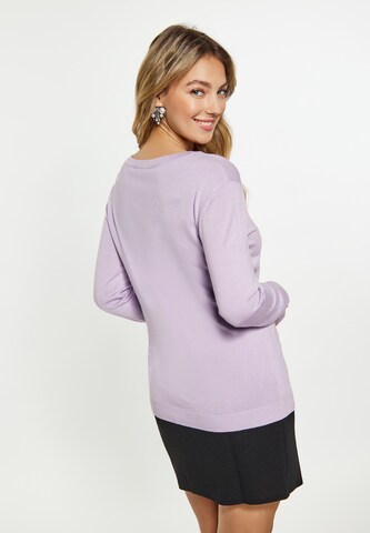 Pull-over faina en violet