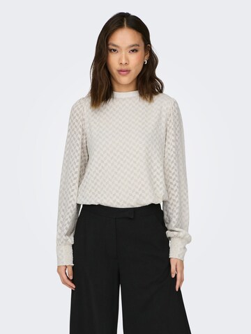 Camicia da donna 'EMMERY' di ONLY in grigio: frontale