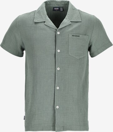 Chemise Seaside en vert : devant
