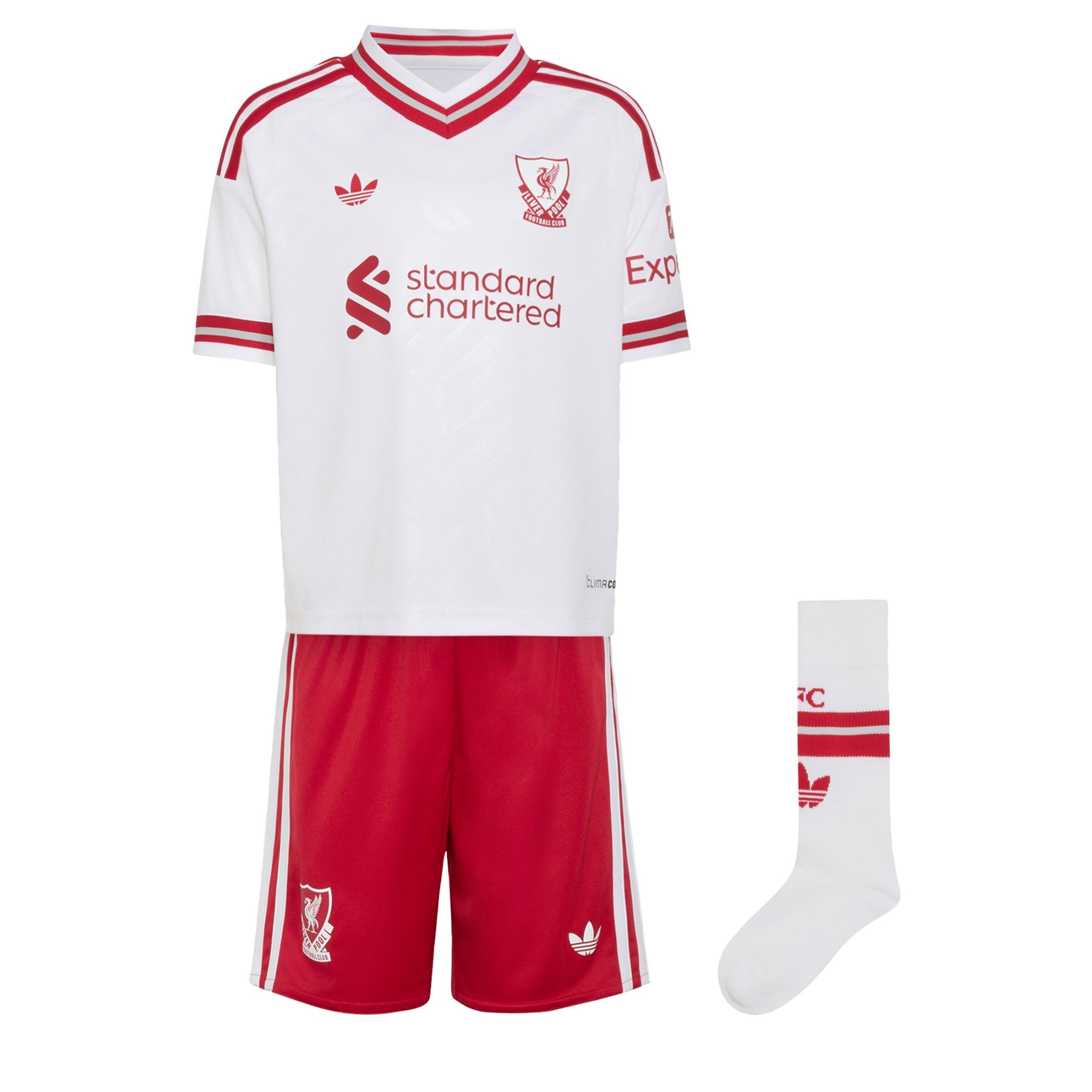 ADIDAS PERFORMANCE Odjeća za vježbanje 'FC Liverpool 26/27' veličine 92 u svijetlo crvena / bijela, Pregled proizvoda