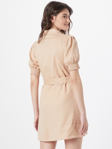 Abito camicia di Dorothy Perkins in beige