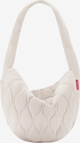 REISENTHEL Schultertasche in Grau: Vorderseite