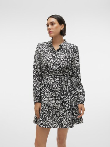 VERO MODA Shirt Dress 'Debby Ana' in Black