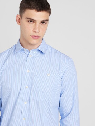 Coupe regular Chemise 'CF ALVIN' Casual Friday en bleu