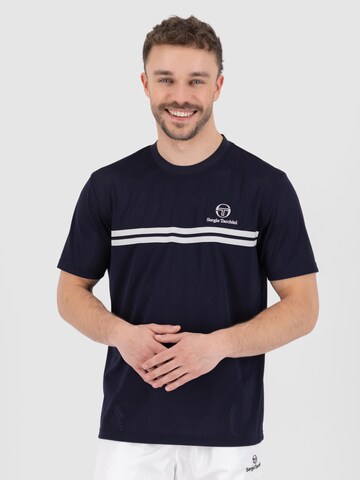 Sergio Tacchini Funktionsshirt 'Giacomo' in Blau: Vorderseite