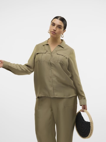 Vero Moda Curve Blouse 'VMToma' in Green