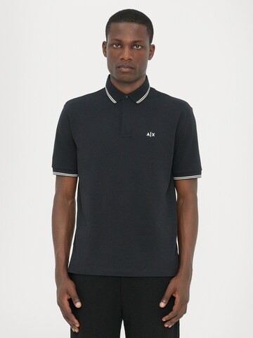 ARMANI EXCHANGE Poloshirt in Blau: Vorderseite