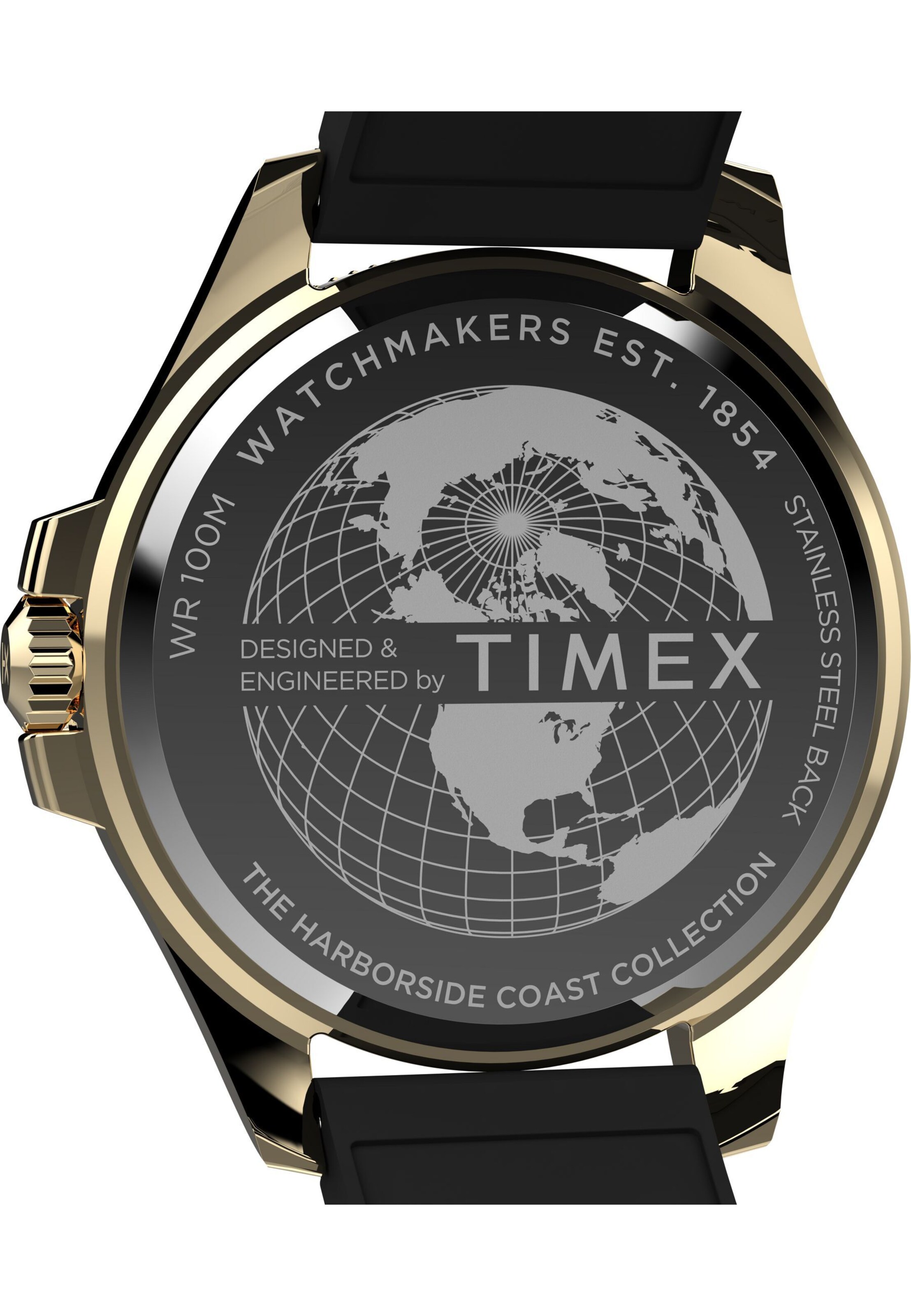 TIMEX Analogt ur ' Harborside Coast ' i sort