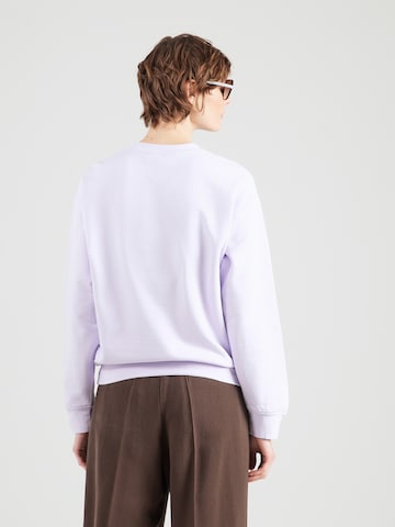 Calvin Klein Jeans Sweatshirt i lila