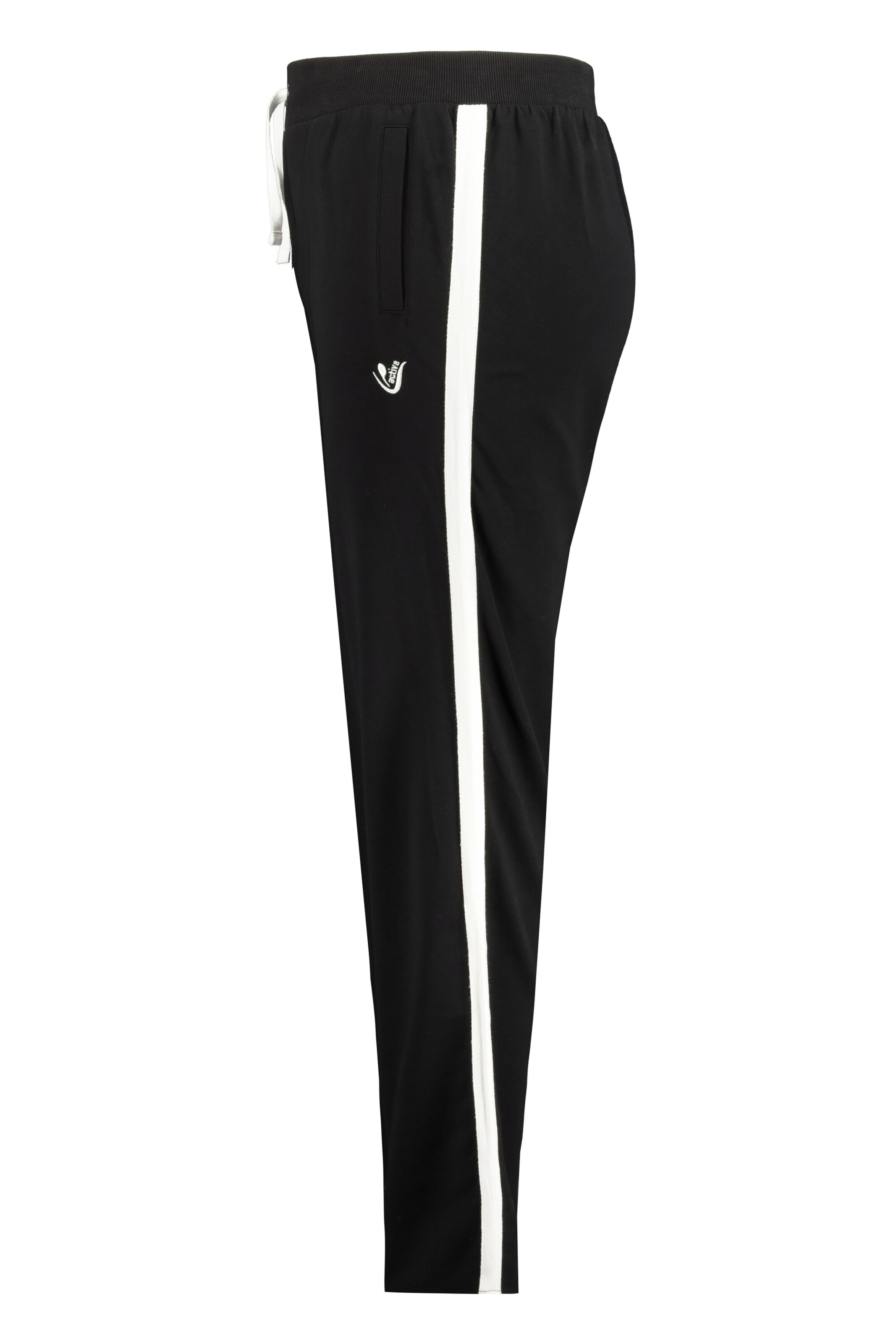 Ulla Popken Loosefit Broek in Zwart