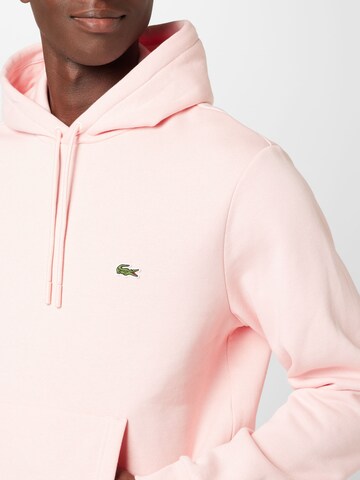 Sweat-shirt LACOSTE en rose