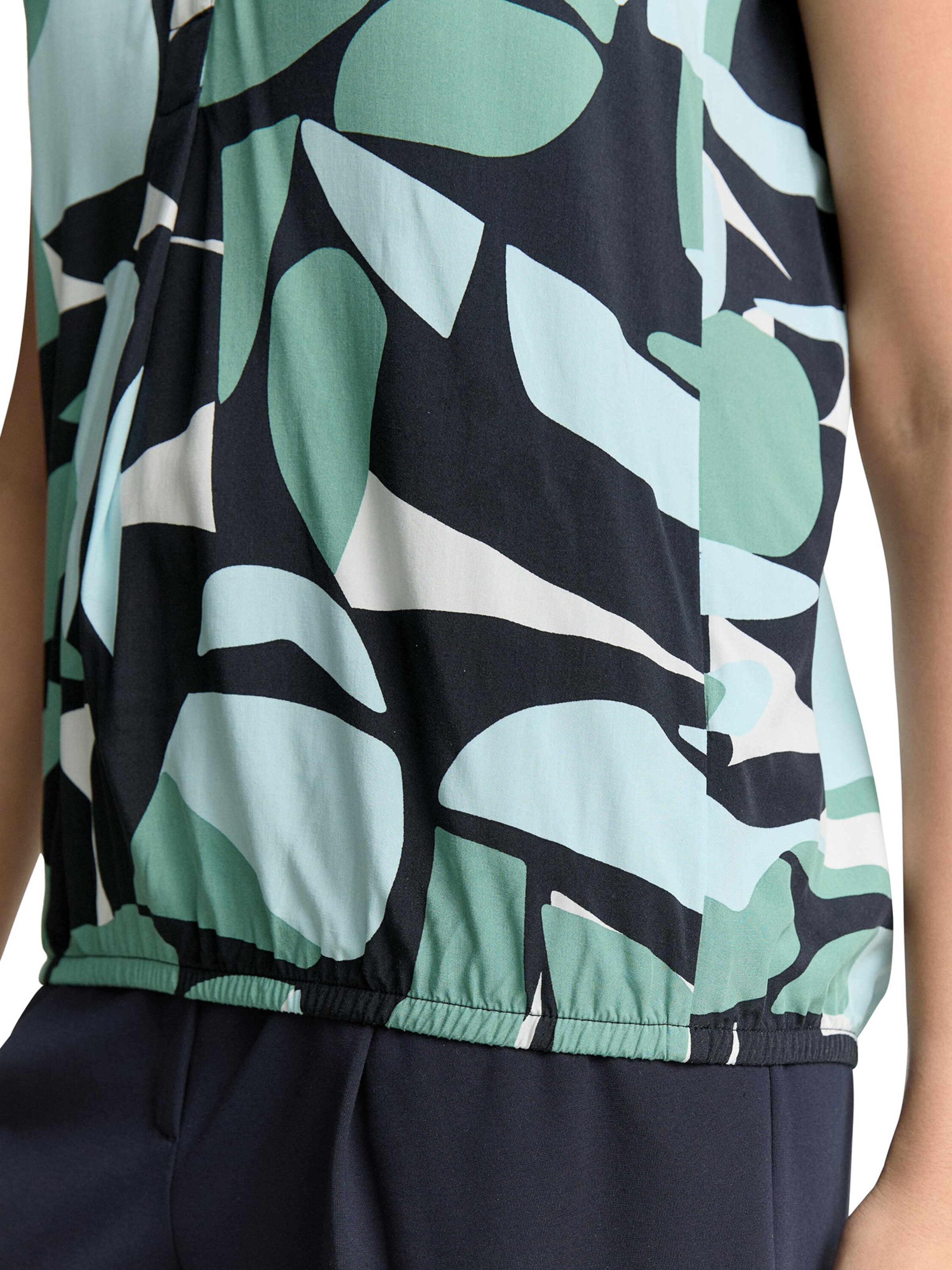 TOM TAILOR Blúz - zöld