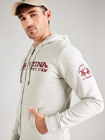 La Martina Sweat jacket in Grey