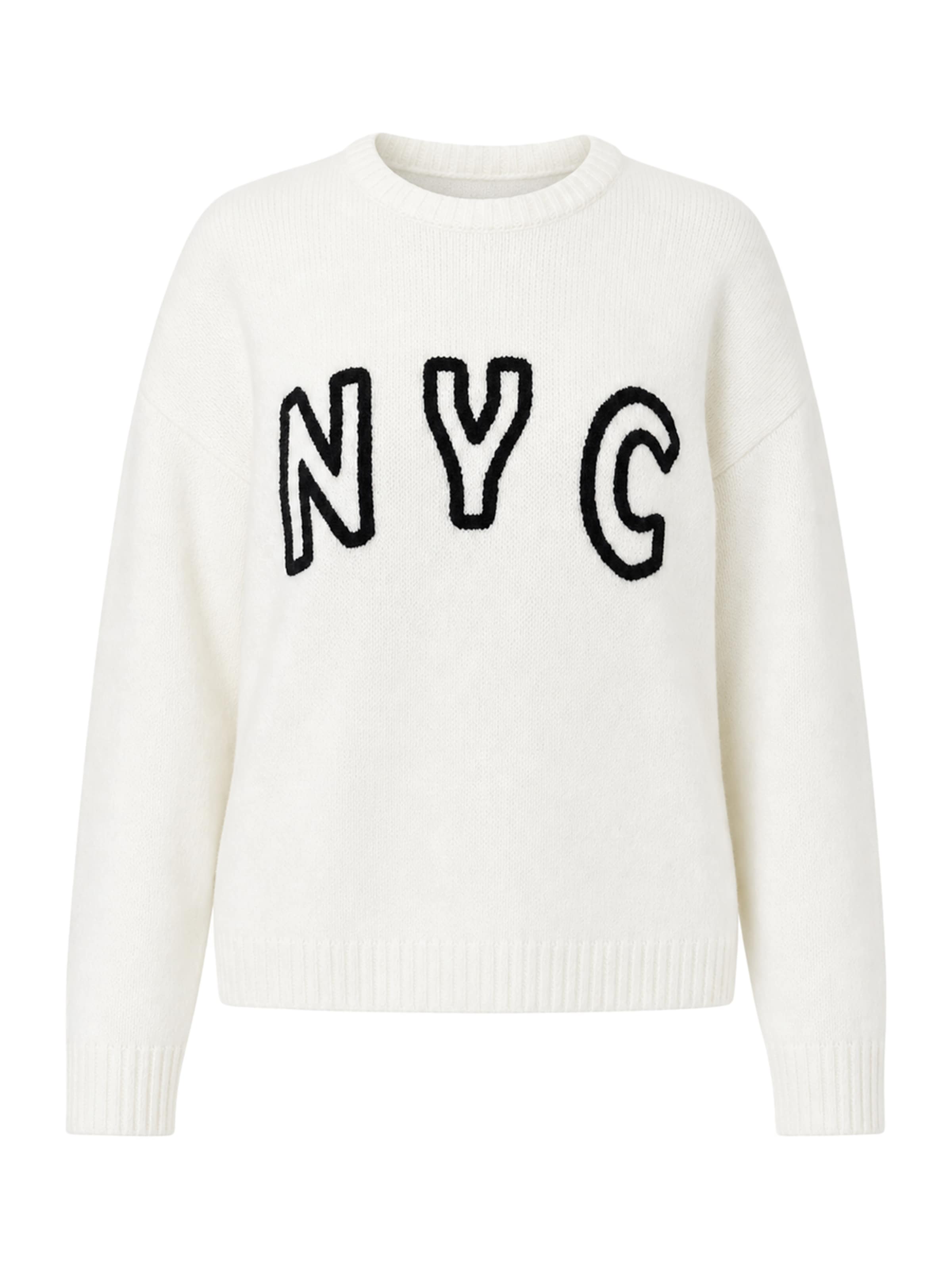 Pullover di BRAVE SOUL in bianco: frontale