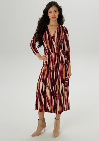 Aniston SELECTED Dress in Beige