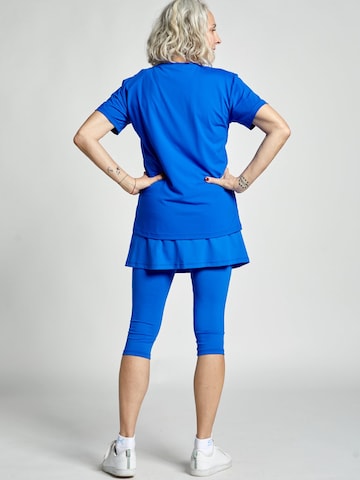 SPORTKIND Funktionsshirt 'Loose Fit Kurzarm'‌‌‌‌‌‌‌ in Blau