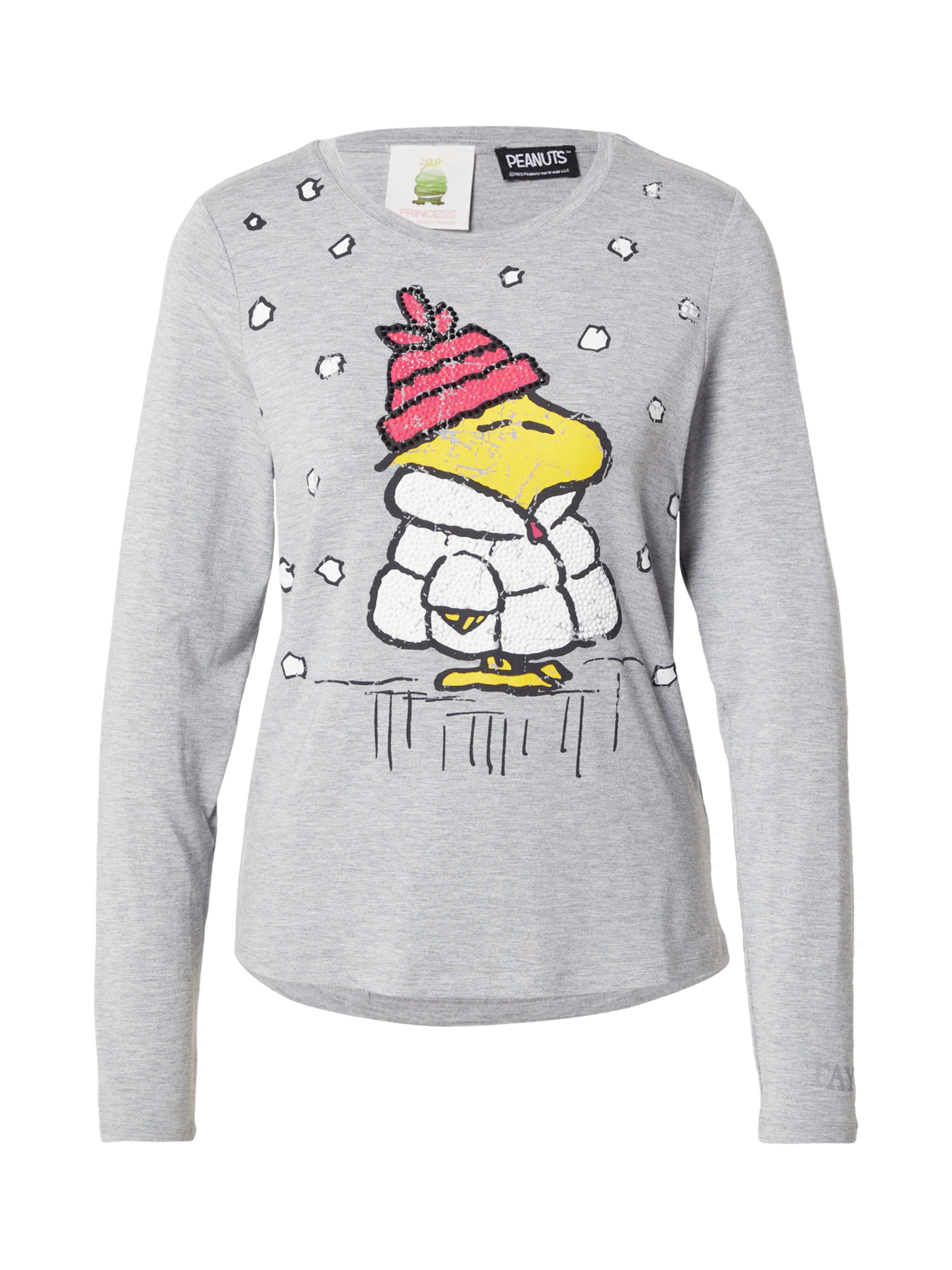 PRINCESS GOES HOLLYWOOD Футболка 'Woodstock' в Серый: спереди