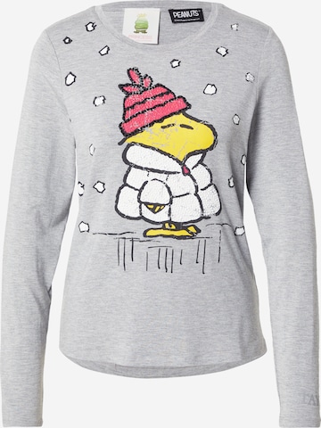 PRINCESS GOES HOLLYWOOD - Camiseta 'Woodstock' en gris: frente