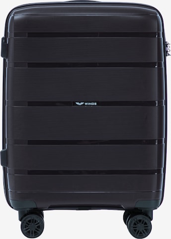 Valisette WINGS en noir : devant