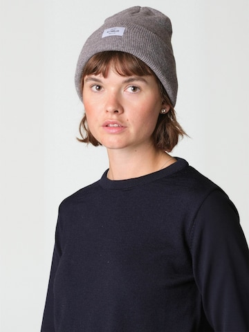 Klitmøller Collective Hat ' Rib ' in Grey: front