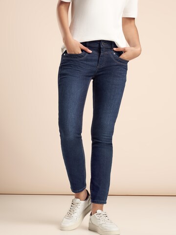 STREET ONE Slimfit Farmer - kék: elől