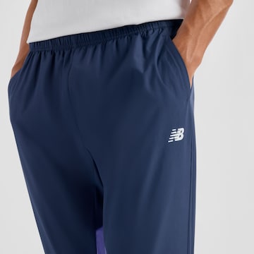 Effilé Pantalon 'Utility' new balance en bleu