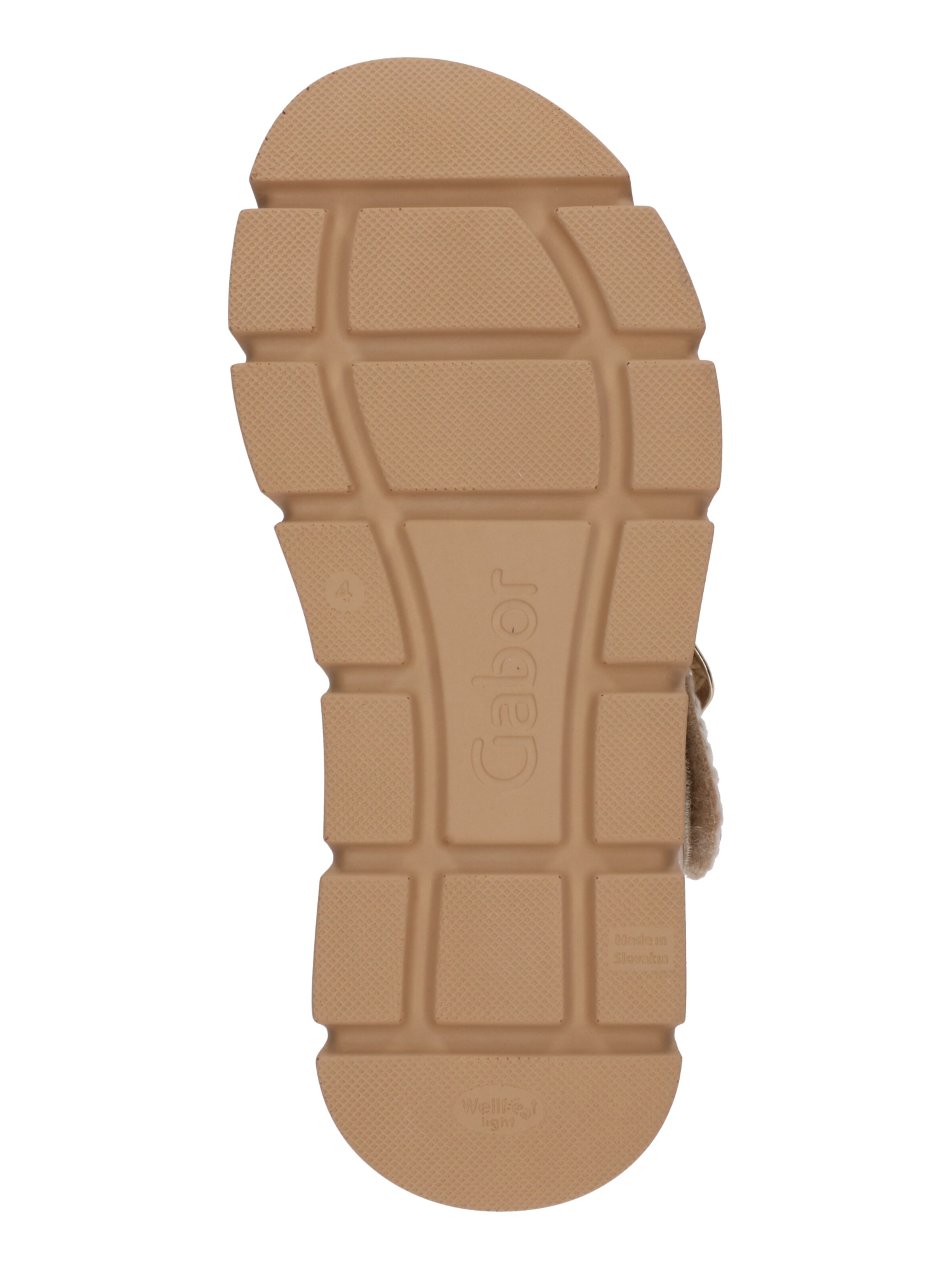 GABOR Sandały z rzemykami w kolorze beżowy