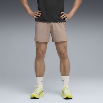 PUMA Regular Sports trousers 'Dreamrun 5' in Beige: front