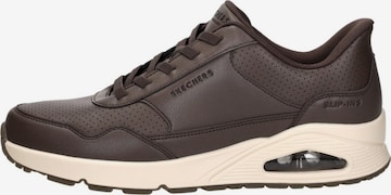 Baskets basses 'Slip-Ins: Uno - Banksia Luxe' SKECHERS en marron : devant