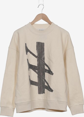 CARIN WESTER Sweatshirt & Zip-Up Hoodie in XS in White: front