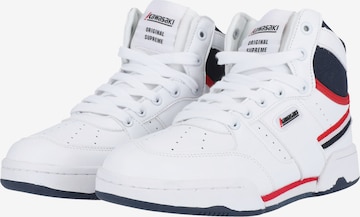 KAWASAKI Sneakers hoog 'Supreme' in Wit