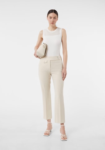 COMMA Regular Broek in Beige