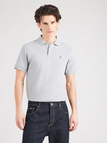 Hackett London Тениска в сиво: отпред