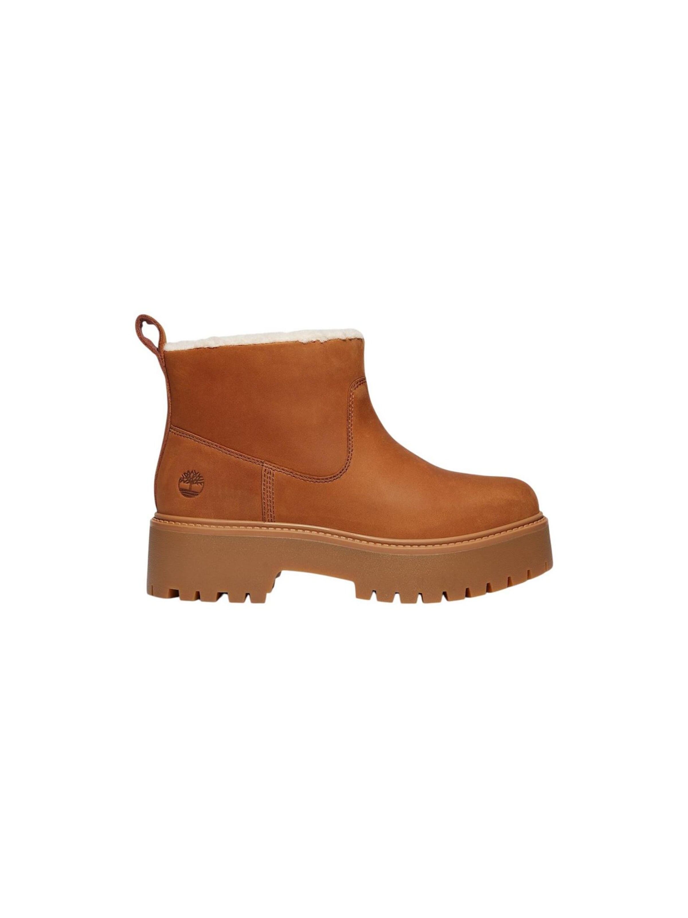 Boots 'STST MID WARM LINED BOOT RUST, Wide TB0A283G' di TIMBERLAND in marrone: frontale
