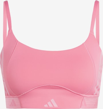 ADIDAS PERFORMANCE Bralette Sports Bra 'Hyperglam ' in Pink: front
