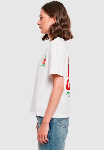 Miss Tee Μπλουζάκι 'Italian Flavor' σε λευκό
